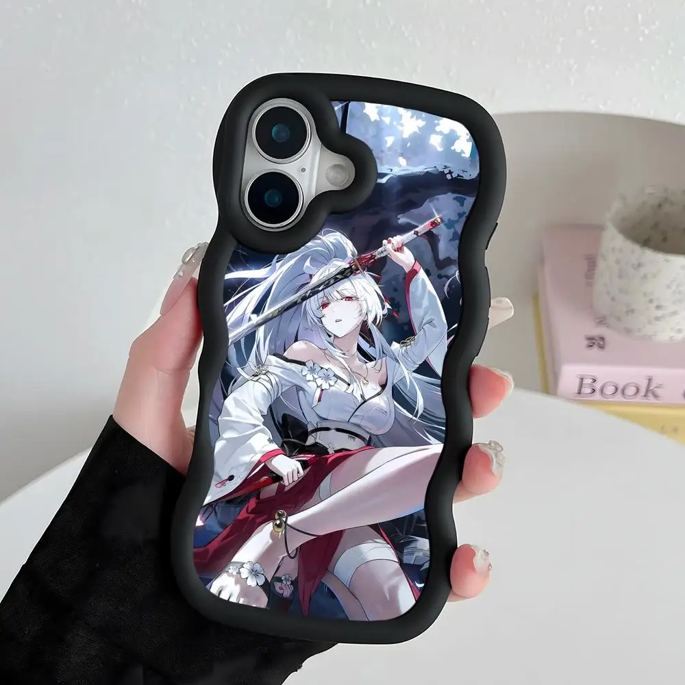 Wuthering Waves Hiyuki Phone Case for iPhone 17 16 15 14 13 12 11 Air Pro Max Plus Black Soft TPU Wavy Edge Cover
Wuthering Waves Hiyuki Phone Case for iPhone 17 16 15 14 13 12 11 Air Pro Max Plus Black Soft TPU Wavy Edge Cover
