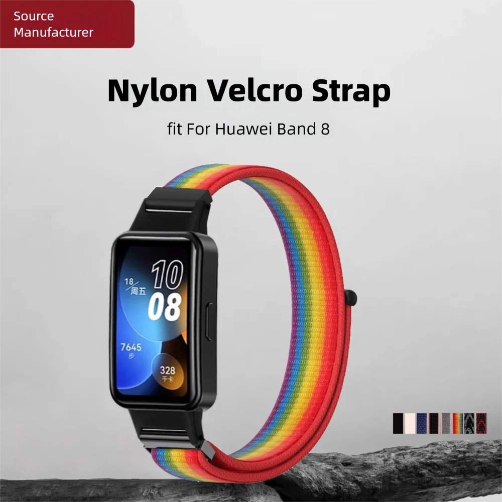 Nylon Watch Strap For Huawei HUAWEI Band 8/9 Quick Release Hard-wearing Replacement Adjustable Sport Smart Watch Band Unisex 
Nylon Watch Strap For Huawei HUAWEI Band 8/9 Quick Release Hard-wearing Replacement Adjustable Sport Smart Watch Band Unisex
