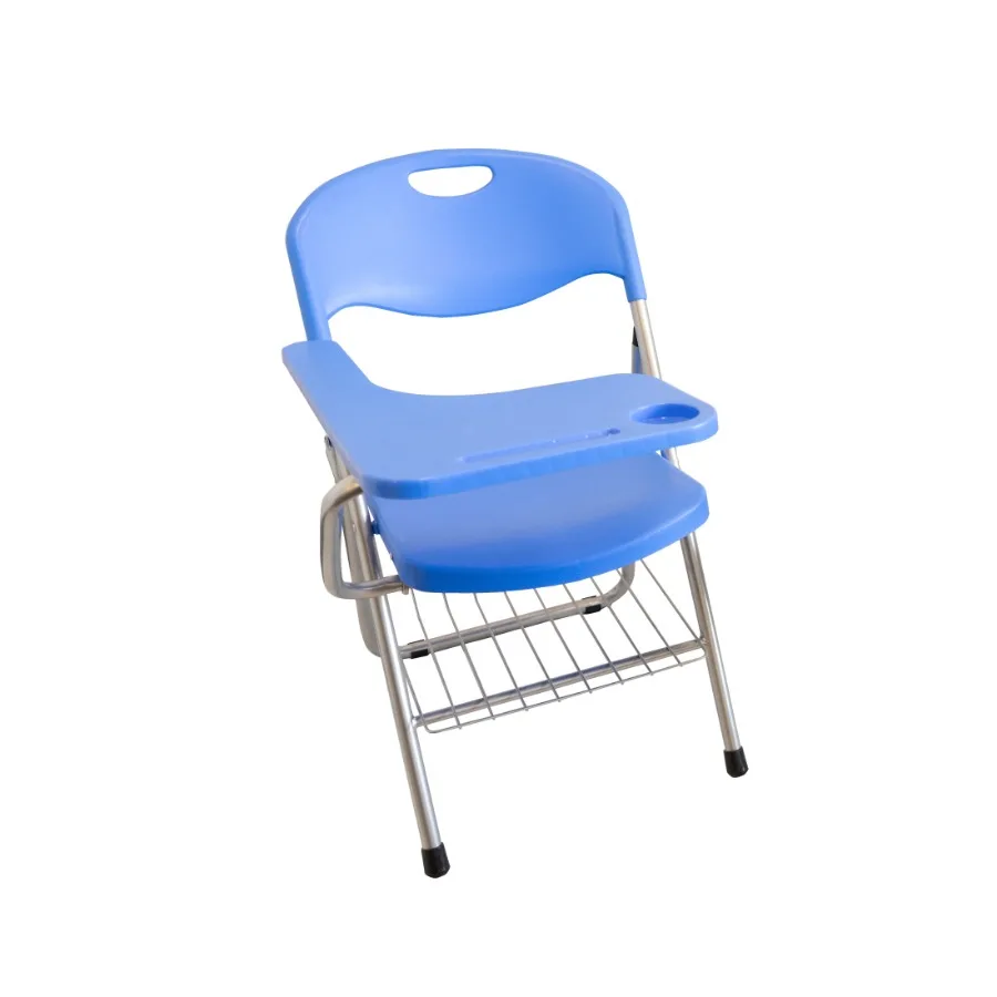 Right Hand Pad Tablet Regular Arm Desk Folding Chair, Blue, 1pk
Right Hand Pad Tablet Regular Arm Desk Folding Chair, Blue, 1pk