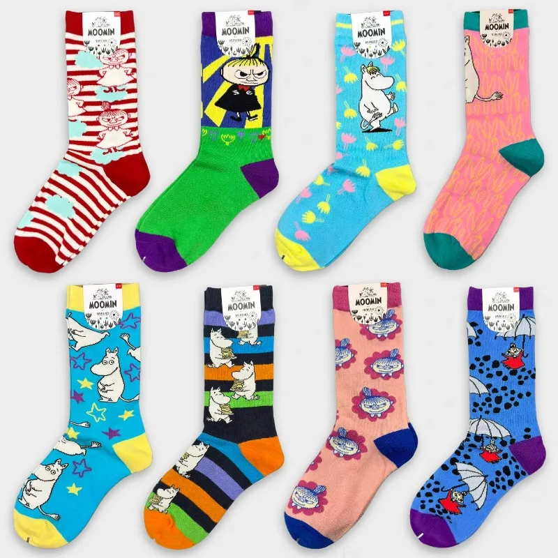 New Cute Anime Moomins Series Skin-friendly Cotton Socks Cartoon Role Cute Creativity Kawaii Printed Casual Versatile Socks
New Cute Anime Moomins Series Skin-friendly Cotton Socks Cartoon Role Cute Creativity Kawaii Printed Casual Versatile Socks