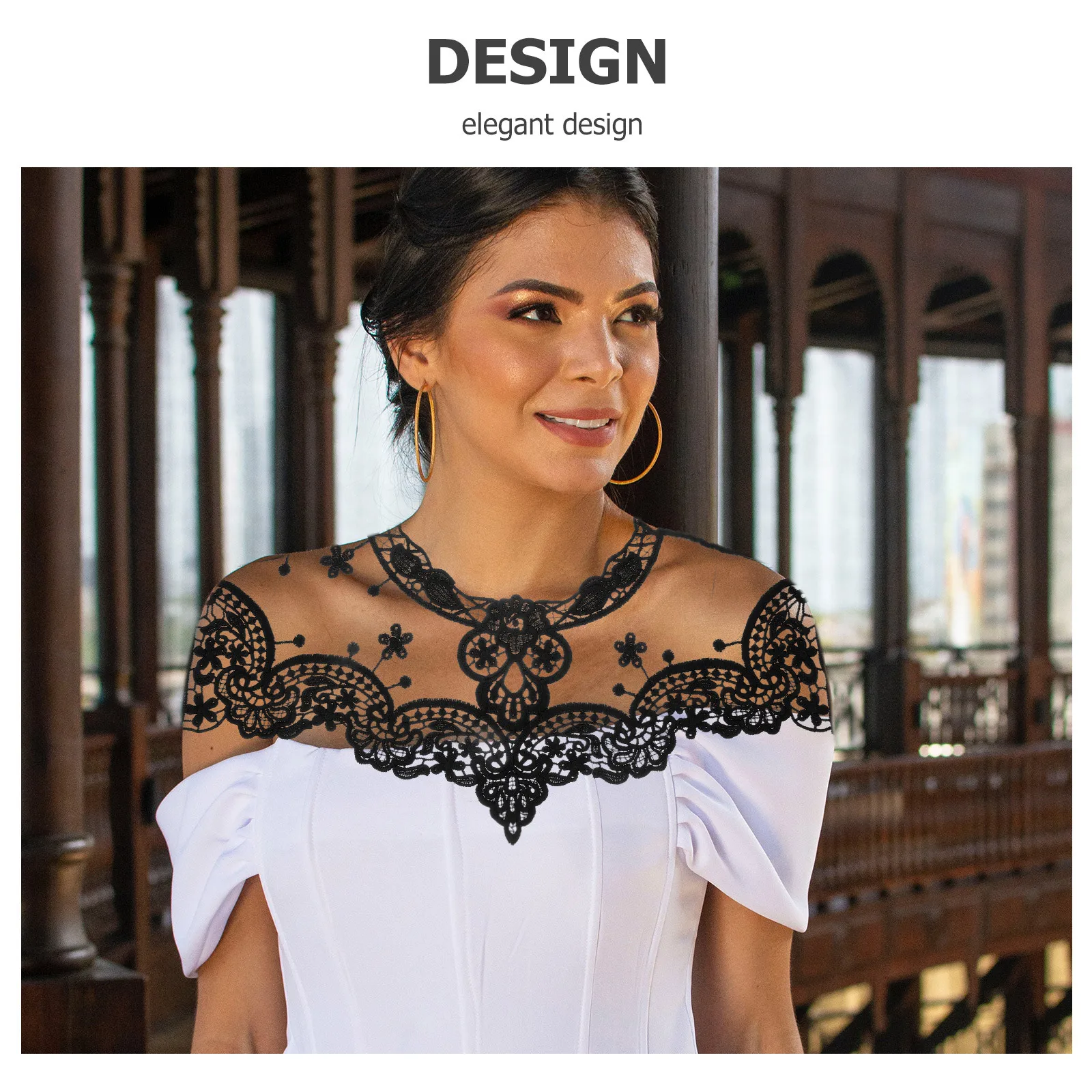 Embroidered Lace Collar for Women Lightweight Classic Color Comfortable Shirt Neckline Detachable Fake Collar Breathable
Embroidered Lace Collar for Women Lightweight Classic Color Comfortable Shirt Neckline Detachable Fake Collar Breathable
