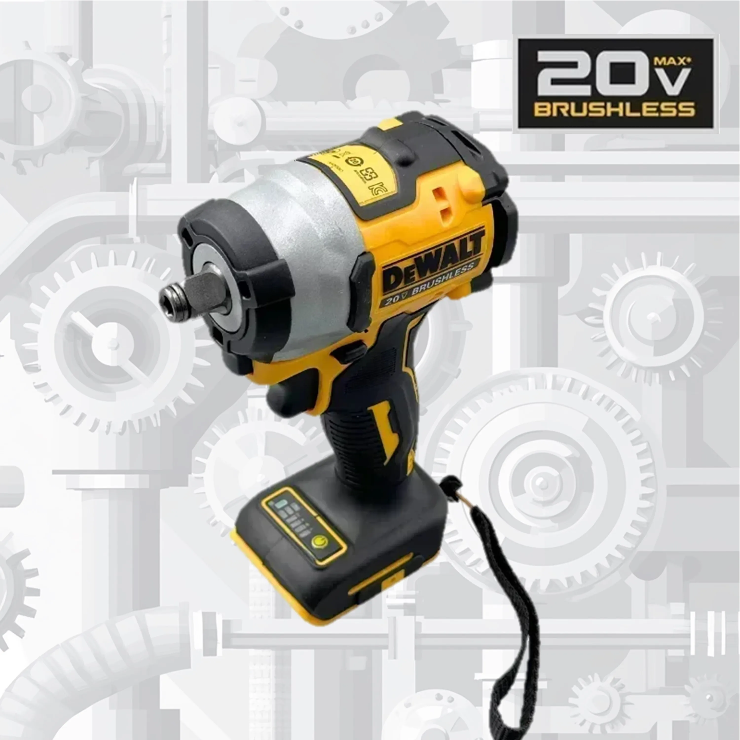Электрический ударный гайковерт Dewalt DCF922 с высоким крутящим моментом, 406 Нм (реверс), 1/2 дюйма, 2500 об/мин, универсальный аккумулятор 20 В, тоже
Электрический ударный гайковерт Dewalt DCF922 с высоким крутящим моментом, 406 Нм (реверс), 1/2 дюйма, 2500 об/мин, универсальный аккумулятор 20 В, тоже