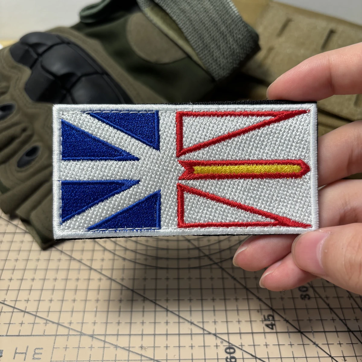 Canada Newfoundland Flag Patch, Atlantic Province Travel Morale Badge with Hook & Loop, Gift for Backpack Jacket
Canada Newfoundland Flag Patch, Atlantic Province Travel Morale Badge with Hook & Loop, Gift for Backpack Jacket