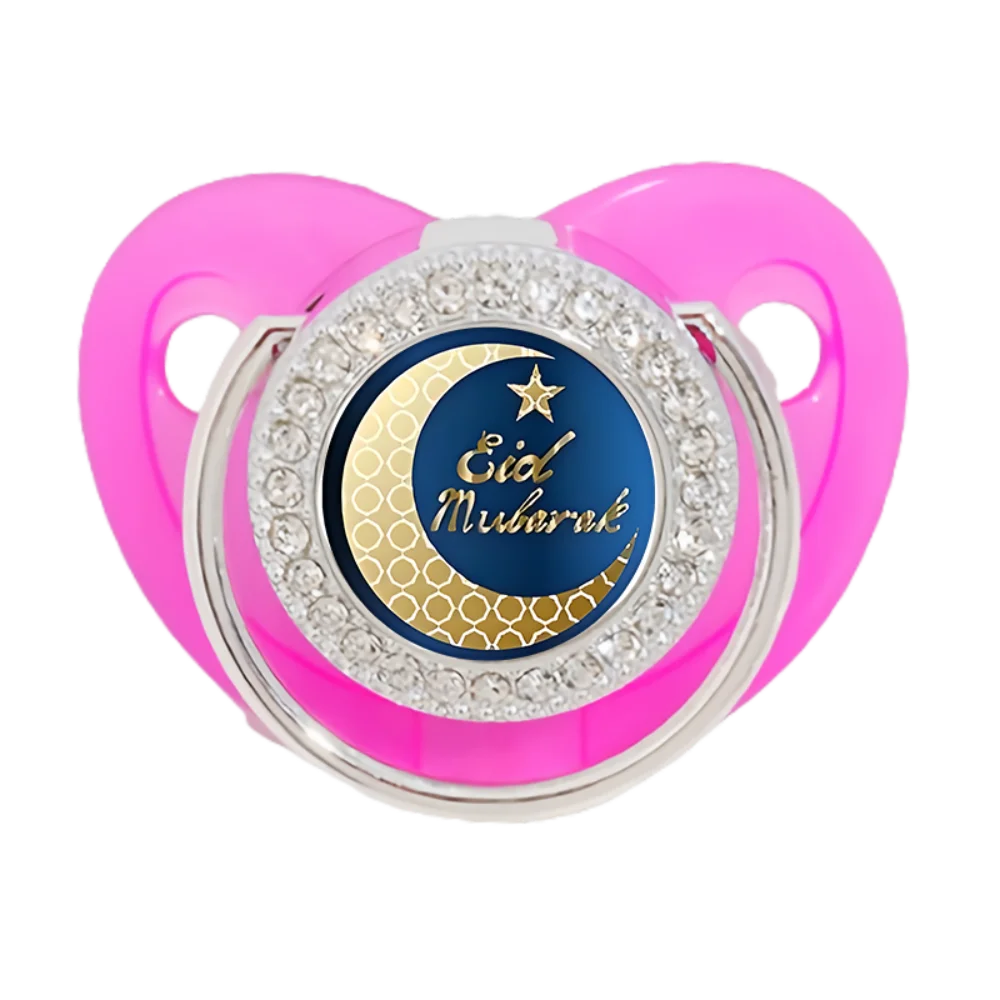 Bling Bling Baby Pacifier, Pink Crystal Rhinestone Islamic Mosque Design, Ideal Eid Baby Shower Gift
Bling Bling Baby Pacifier, Pink Crystal Rhinestone Islamic Mosque Design, Ideal Eid Baby Shower Gift