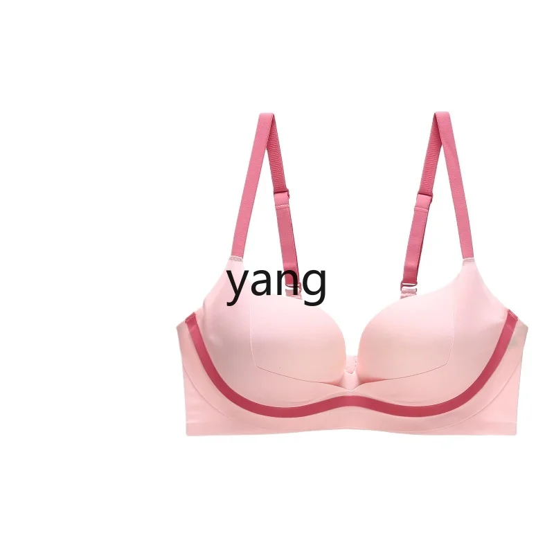LMM Barbie pink underwear women's small breasts gather and show large breasts soft support no steel ring bra
LMM Barbie pink underwear women's small breasts gather and show large breasts soft support no steel ring bra
