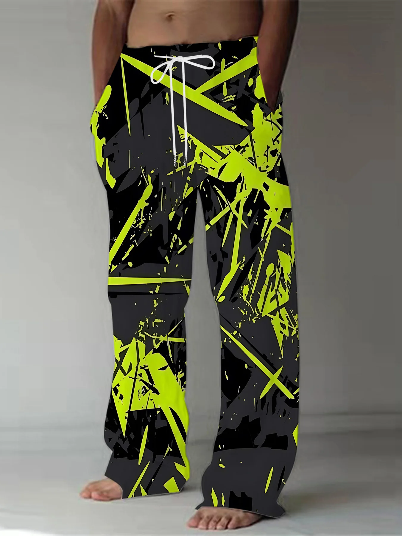 2026 Men's and Women's Fashion Art Wave 3D Printed Pants with High Elasticity Waist, Summer Beach Pants
2026 Men's and Women's Fashion Art Wave 3D Printed Pants with High Elasticity Waist, Summer Beach Pants