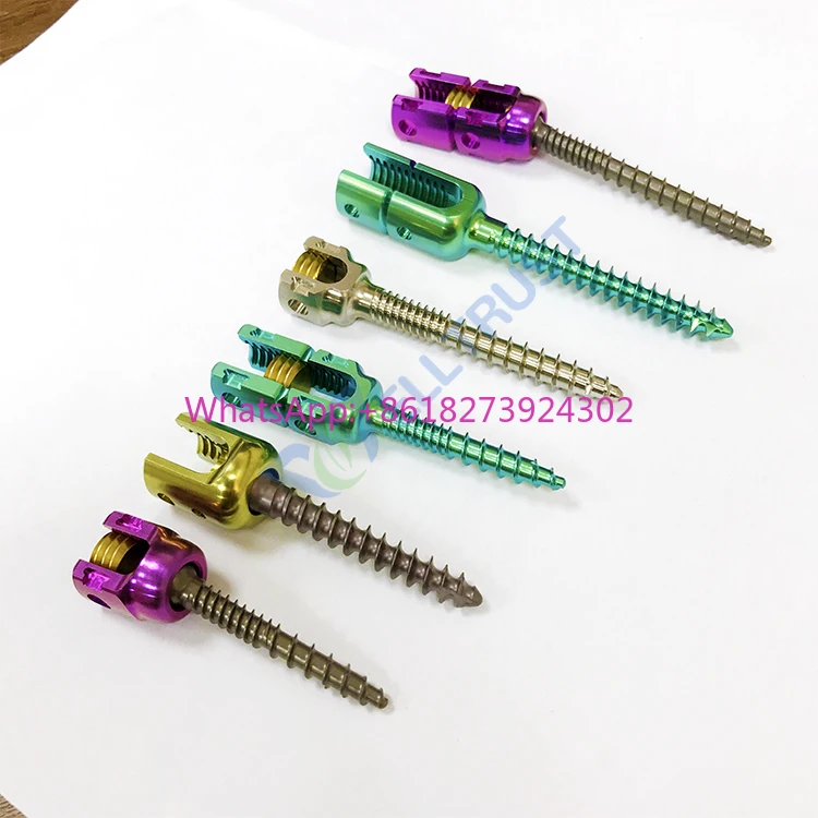 Factory Price Orthopedic Implants Spine Titanium Polyaxial Reduction Spinal Pedicle Screw for Fixation
Factory Price Orthopedic Implants Spine Titanium Polyaxial Reduction Spinal Pedicle Screw for Fixation