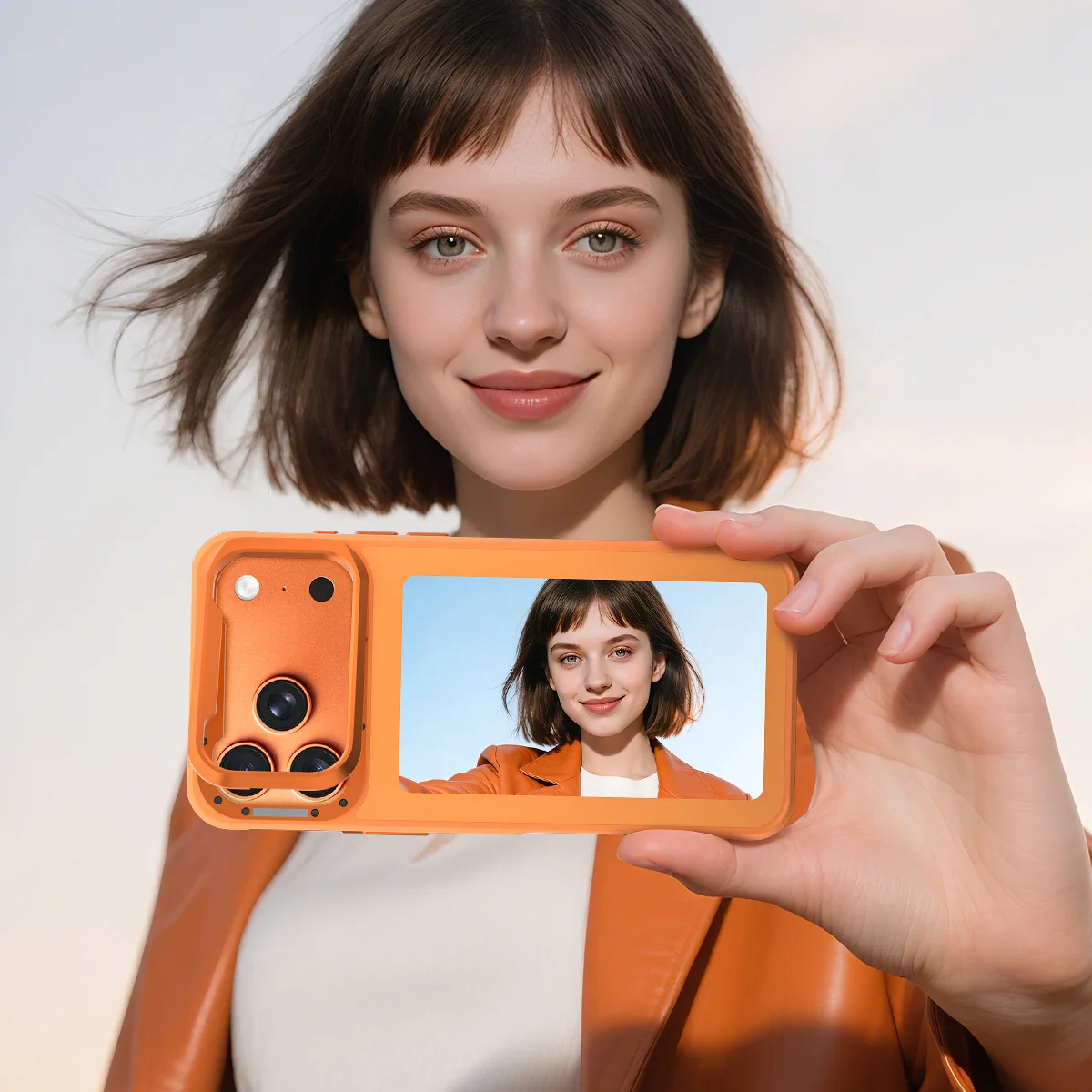 Чехол для iPhone 17/17 Pro/17 Pro Max с 4-дюймовым E-ink дисплеем, настраиваемым селфи, без расхода энергии, с беспроводной зарядкой и NFC
Чехол для iPhone 17/17 Pro/17 Pro Max с 4-дюймовым E-ink дисплеем, настраиваемым селфи, без расхода энергии, с беспроводной зарядкой и NFC