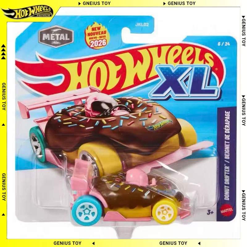 2026 New Hot Wheels XL Mix 1 DONUT DRIFTER 1:43 Diecast Alloy Car Metal Body Car Model Collectible Vehicle Toys Gifts for Fans
2026 New Hot Wheels XL Mix 1 DONUT DRIFTER 1:43 Diecast Alloy Car Metal Body Car Model Collectible Vehicle Toys Gifts for Fans