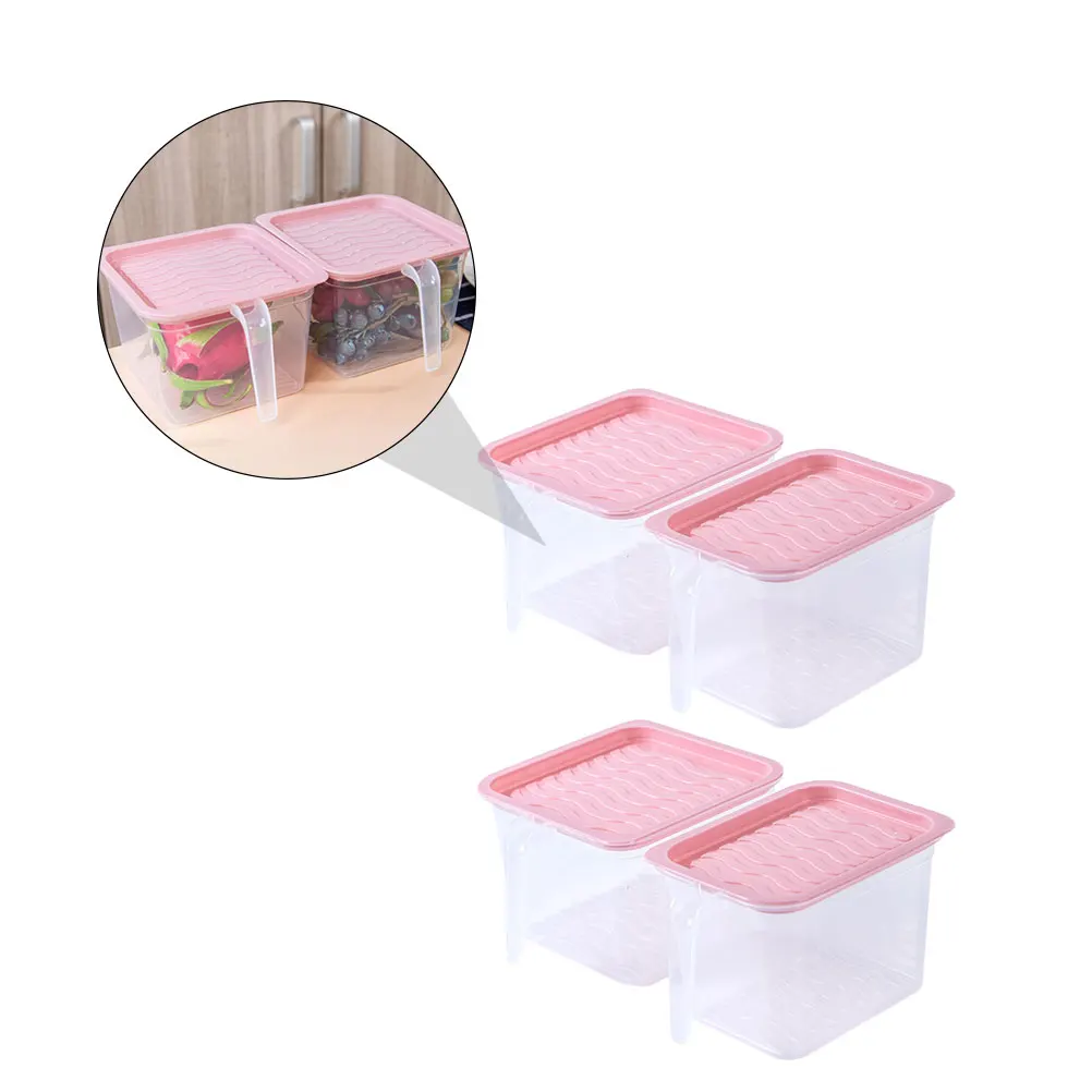 4PCS Sealed Food Friendly Storage Boxes for Refrigerator Kitchen Home Restaurant Fruit Space Saving PP
4PCS Sealed Food Friendly Storage Boxes for Refrigerator Kitchen Home Restaurant Fruit Space Saving PP