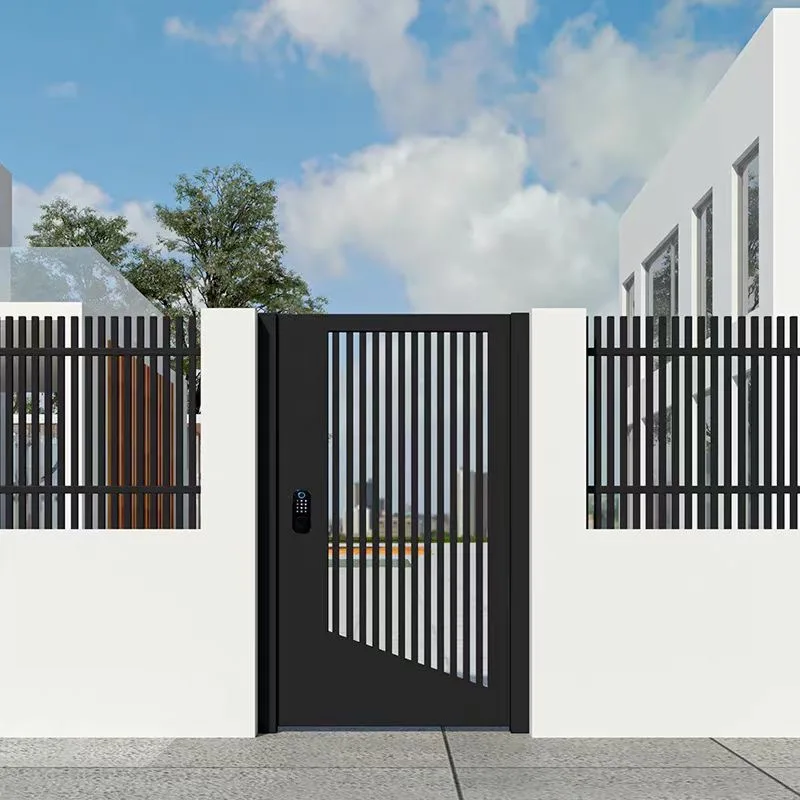Exterior Single Doors Front Entry Doors Garden Side Gate Garden Aluminum Alloy Fence Gates
Exterior Single Doors Front Entry Doors Garden Side Gate Garden Aluminum Alloy Fence Gates
