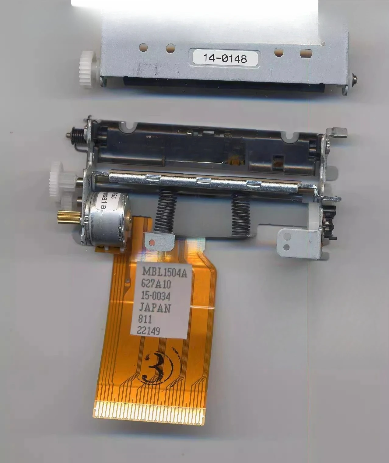 1508A miniature thermal printing movement
1508A miniature thermal printing movement
