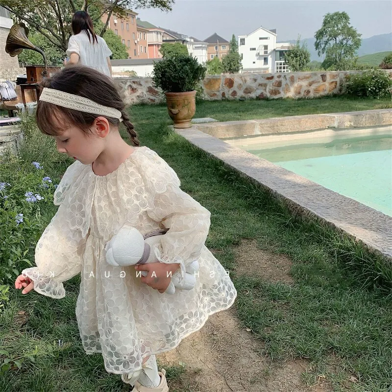 Girls' Skirt Mesh Lace Fairy Princess Dress24Autumn New Fashion Foreign Trade Children's Clothing Wholesale3-8Years Old
Girls' Skirt Mesh Lace Fairy Princess Dress24Autumn New Fashion Foreign Trade Children's Clothing Wholesale3-8Years Old