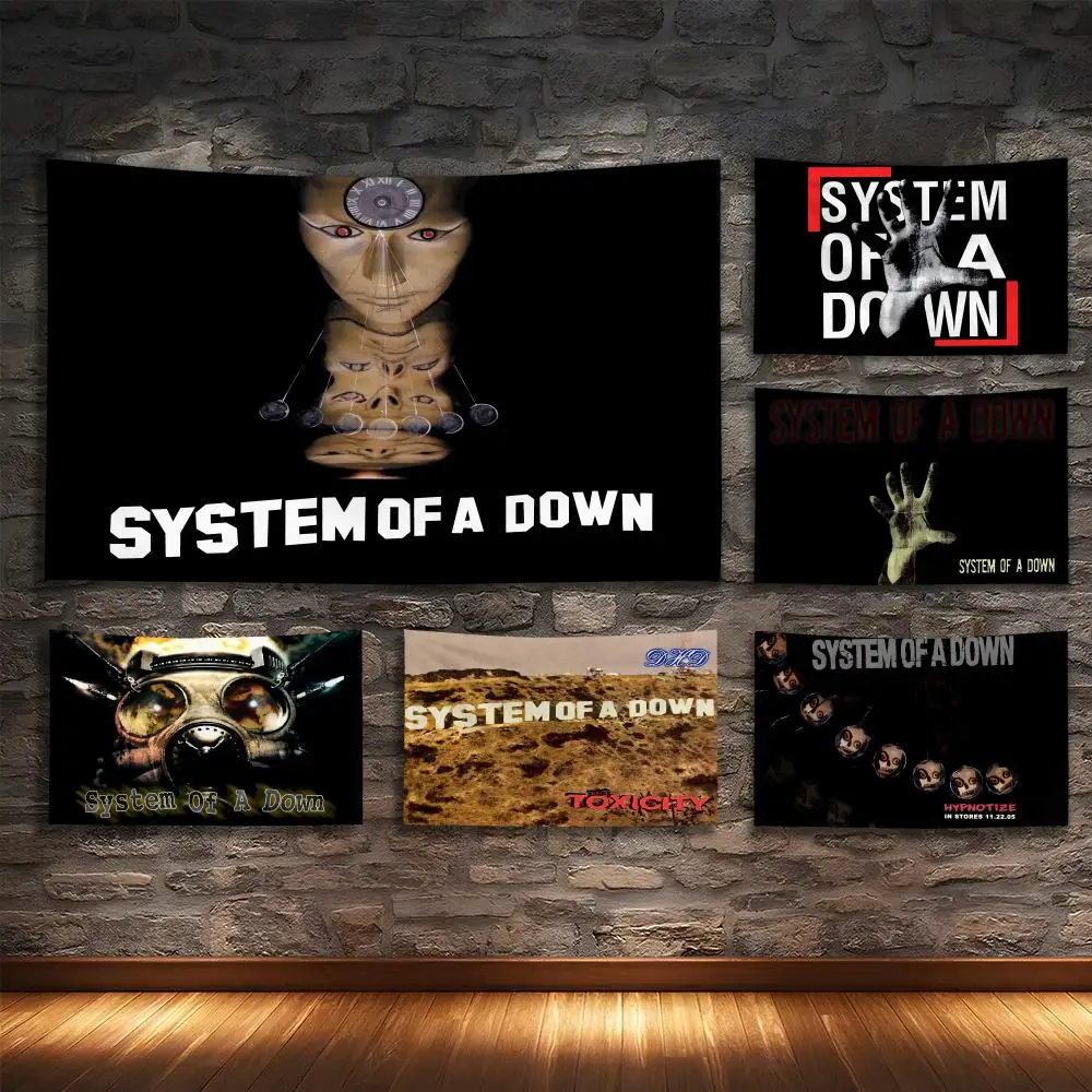 S-System Of A D-DownS Band Tapestry Custom Living Bedroom Party Dormitory Interior Wall Bohemian Decoration Attached Clip
S-System Of A D-DownS Band Tapestry Custom Living Bedroom Party Dormitory Interior Wall Bohemian Decoration Attached Clip