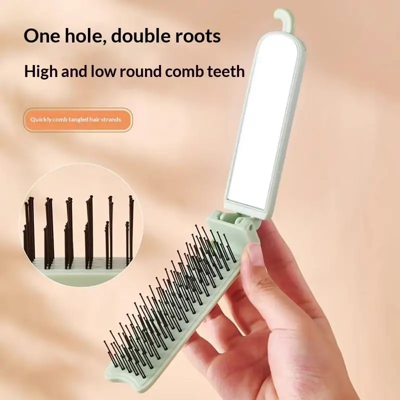 Mini Folding Massage Comb Anti-Static Hair Brush Head Massage Portable Travel Home Hair Brush Girl Hair Combs With Mirror
Mini Folding Massage Comb Anti-Static Hair Brush Head Massage Portable Travel Home Hair Brush Girl Hair Combs With Mirror