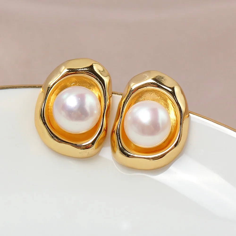 6PCS S925 Sterling Silver Needle 18K Gold Wrapped Plated Brass Earring Settings Diy Jewelry Pearl Earrings Accessories
6PCS S925 Sterling Silver Needle 18K Gold Wrapped Plated Brass Earring Settings Diy Jewelry Pearl Earrings Accessories