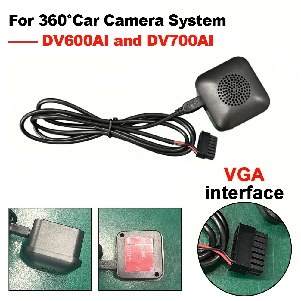 Carsanbo Car Buzzer For DV700Ai 360-Degree Panoramic System VGA Interface
Carsanbo Car Buzzer For DV700Ai 360-Degree Panoramic System VGA Interface