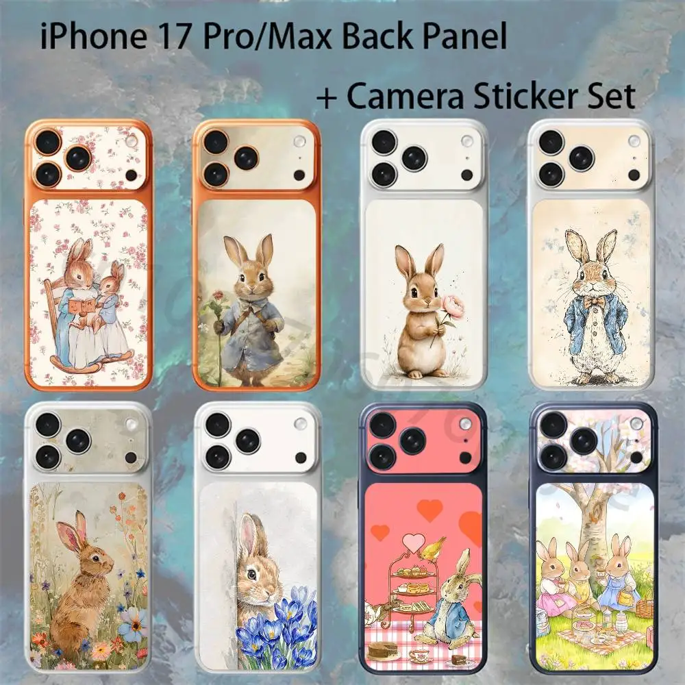 Cute P-Peter Rabbit For iPhone 17pro/pro Max Full body Back Cover Decal Skin Colorful Rear Protective Sticker Film
Cute P-Peter Rabbit For iPhone 17pro/pro Max Full body Back Cover Decal Skin Colorful Rear Protective Sticker Film
