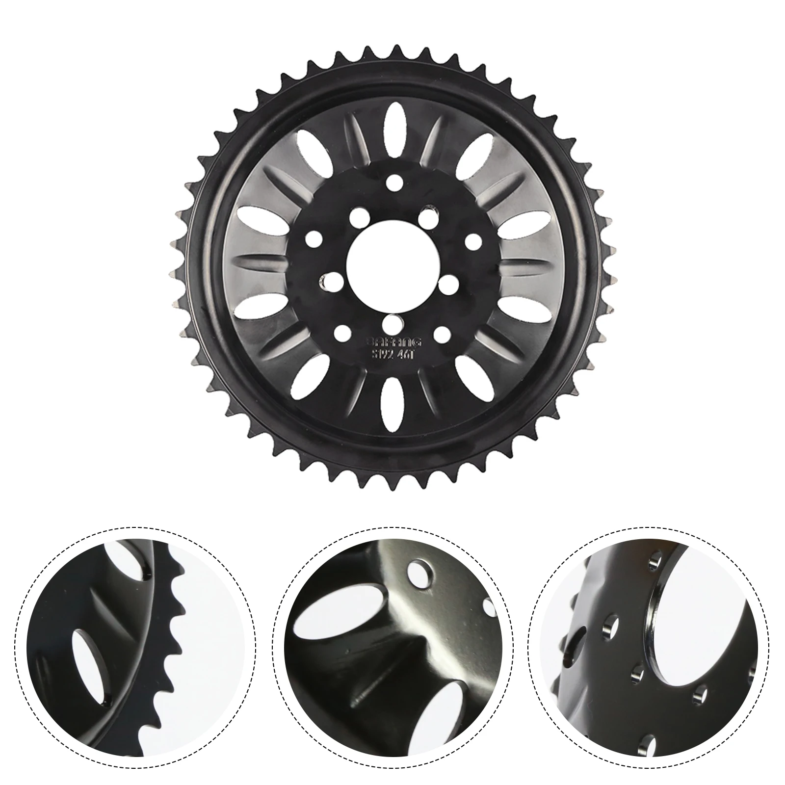 Original BAFANG 46T Chainwheel For 8FUN BBSHD 1000W Mid Drive Motor Bike Chainring Bicycle Chain Ring Replacements
Original BAFANG 46T Chainwheel For 8FUN BBSHD 1000W Mid Drive Motor Bike Chainring Bicycle Chain Ring Replacements