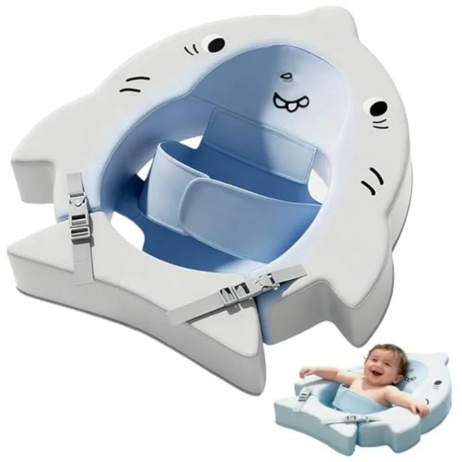 Non-Inflatable Baby Pool Float for 6-36 Months: Waterproof, Skin-Friendly Solid Blue Swim Trainer with Comfortable Lying Suppor
Non-Inflatable Baby Pool Float for 6-36 Months: Waterproof, Skin-Friendly Solid Blue Swim Trainer with Comfortable Lying Suppor