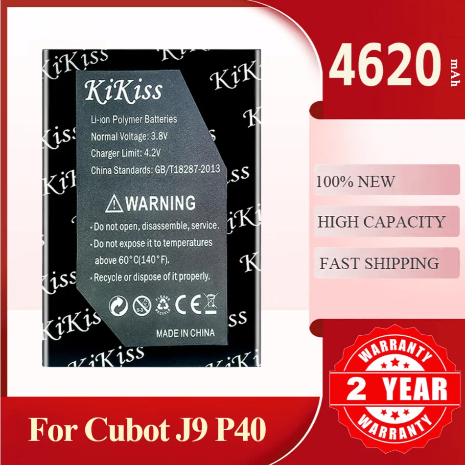 Аккумулятор KiKiss 4620 мАч для Cubot J9 P40 мобильный телефон высококачественные сменные батареи
Аккумулятор KiKiss 4620 мАч для Cubot J9 P40 мобильный телефон высококачественные сменные батареи