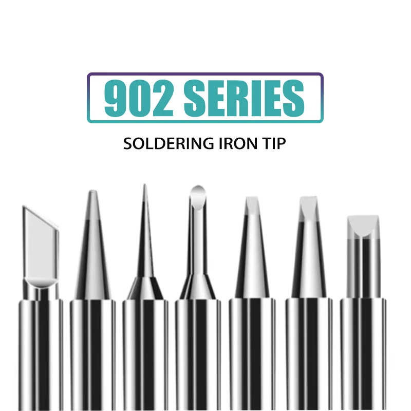 Yihua 902 Soldering Iron Welding Head Set Lead-free Copper Welding Head Rapid Heating Welding Durable Tools For BGA Welding.
Yihua 902 Soldering Iron Welding Head Set Lead-free Copper Welding Head Rapid Heating Welding Durable Tools For BGA Welding.