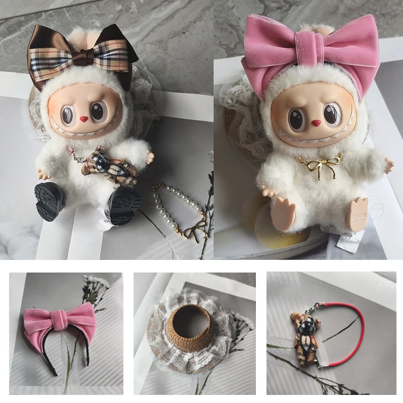 For/Cloth Labubu Cute And Exquisite Hair Accessories Bear Crossbody Labubu Bag Lace Weaving Hat Fashion Leather Shoes
For/Cloth Labubu Cute And Exquisite Hair Accessories Bear Crossbody Labubu Bag Lace Weaving Hat Fashion Leather Shoes