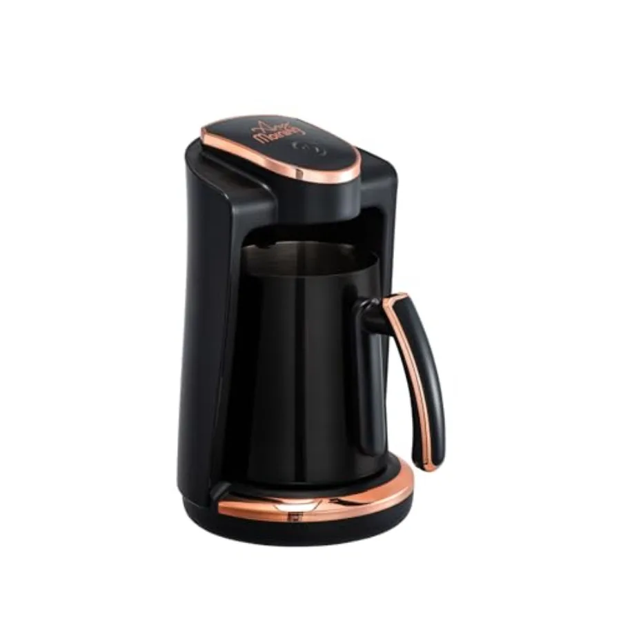 Turkish and Greek Coffee Maker-Machine 1 to 4 Cups Capacity 100% BPA Free 400W Electric Coffee Pot with Cook Sense Technology A
Turkish and Greek Coffee Maker-Machine 1 to 4 Cups Capacity 100% BPA Free 400W Electric Coffee Pot with Cook Sense Technology A