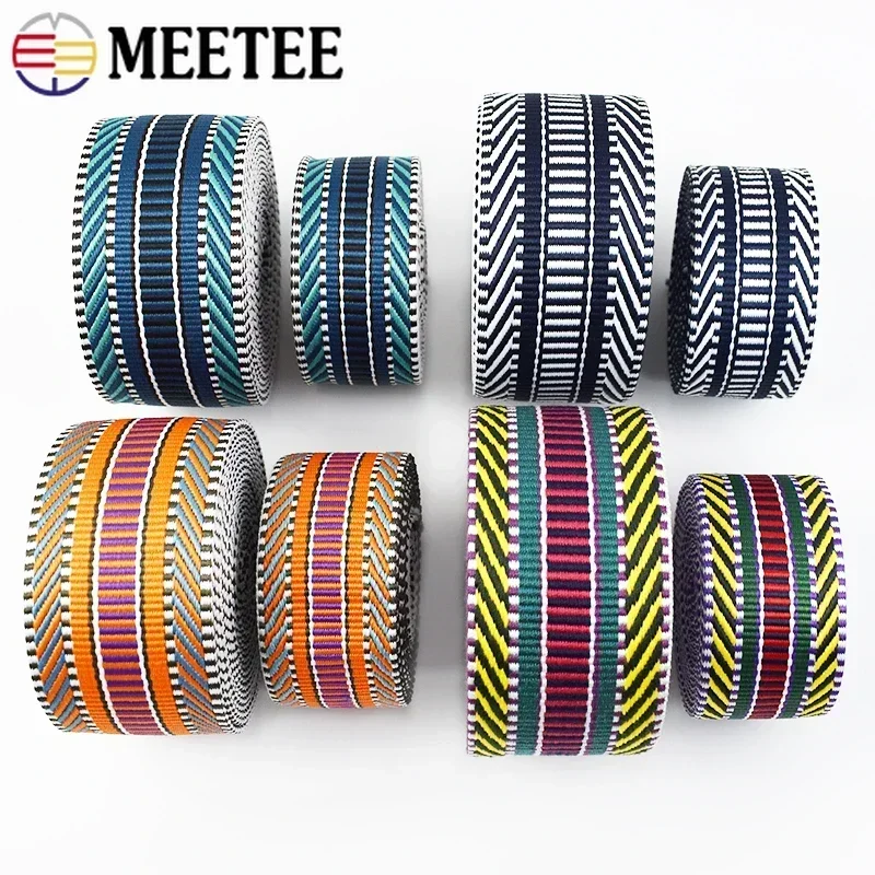 2M 38/50mm Meetee Jacquard Webbing Tape Strap for Bag By Meter Belt Sling Polyester Ribbon Band Clothes Sewing Bias Accessories
2M 38/50mm Meetee Jacquard Webbing Tape Strap for Bag By Meter Belt Sling Polyester Ribbon Band Clothes Sewing Bias Accessories
