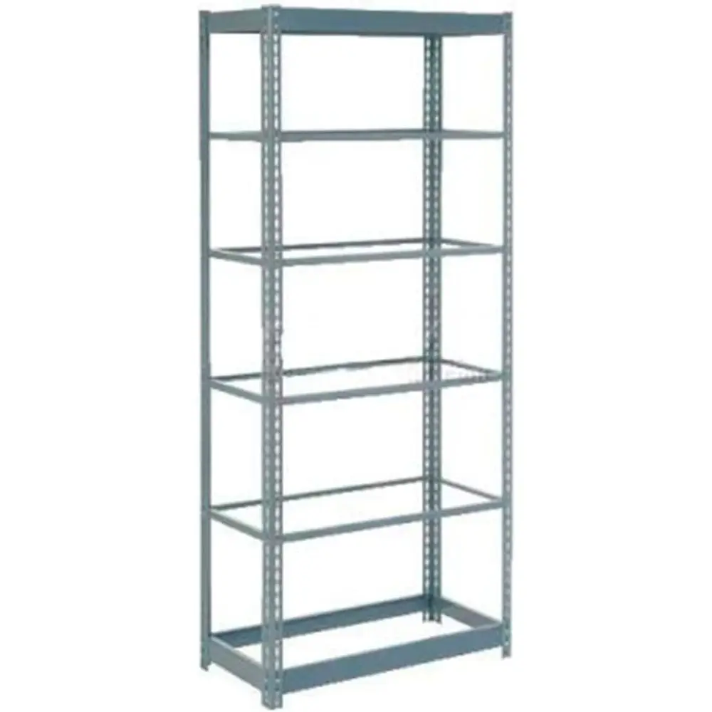 Heavy-Duty 36x24x96 Industrial Shelving Unit with 6 Shelves, Deckless
Heavy-Duty 36x24x96 Industrial Shelving Unit with 6 Shelves, Deckless