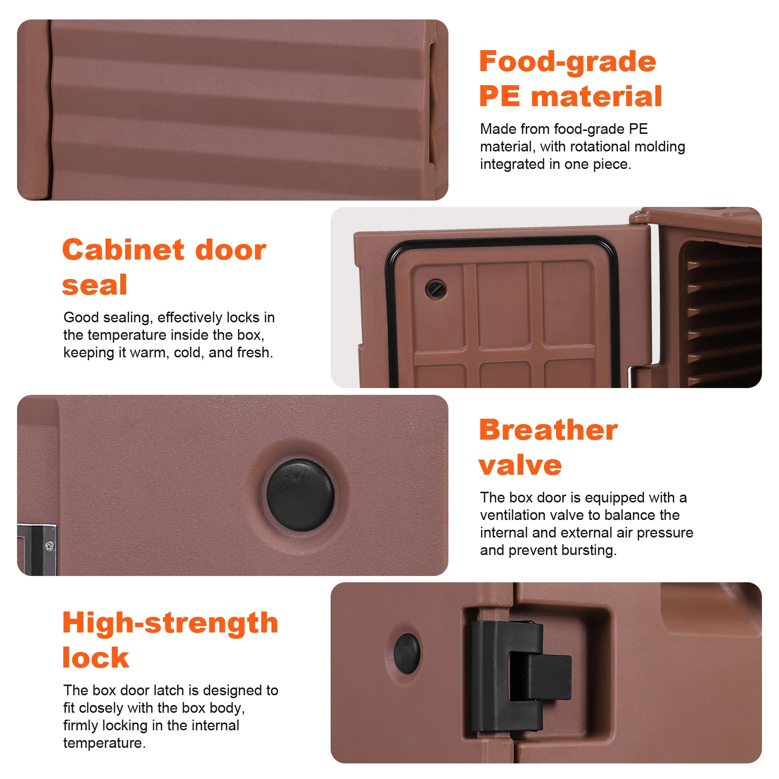 118QT Front Loading Insulated Food Pan Carrier Insulated Ultra Food Tray Carrier with Wheels W/Handles for Catering & Transport
118QT Front Loading Insulated Food Pan Carrier Insulated Ultra Food Tray Carrier with Wheels W/Handles for Catering & Transport