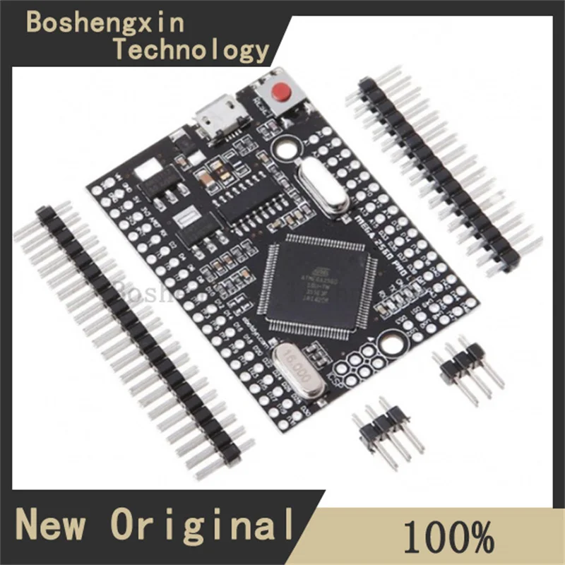 1Pcs MEGA2560 PRO main control board development board is suitable for Arduino platform CH340 driver mini version
1Pcs MEGA2560 PRO main control board development board is suitable for Arduino platform CH340 driver mini version