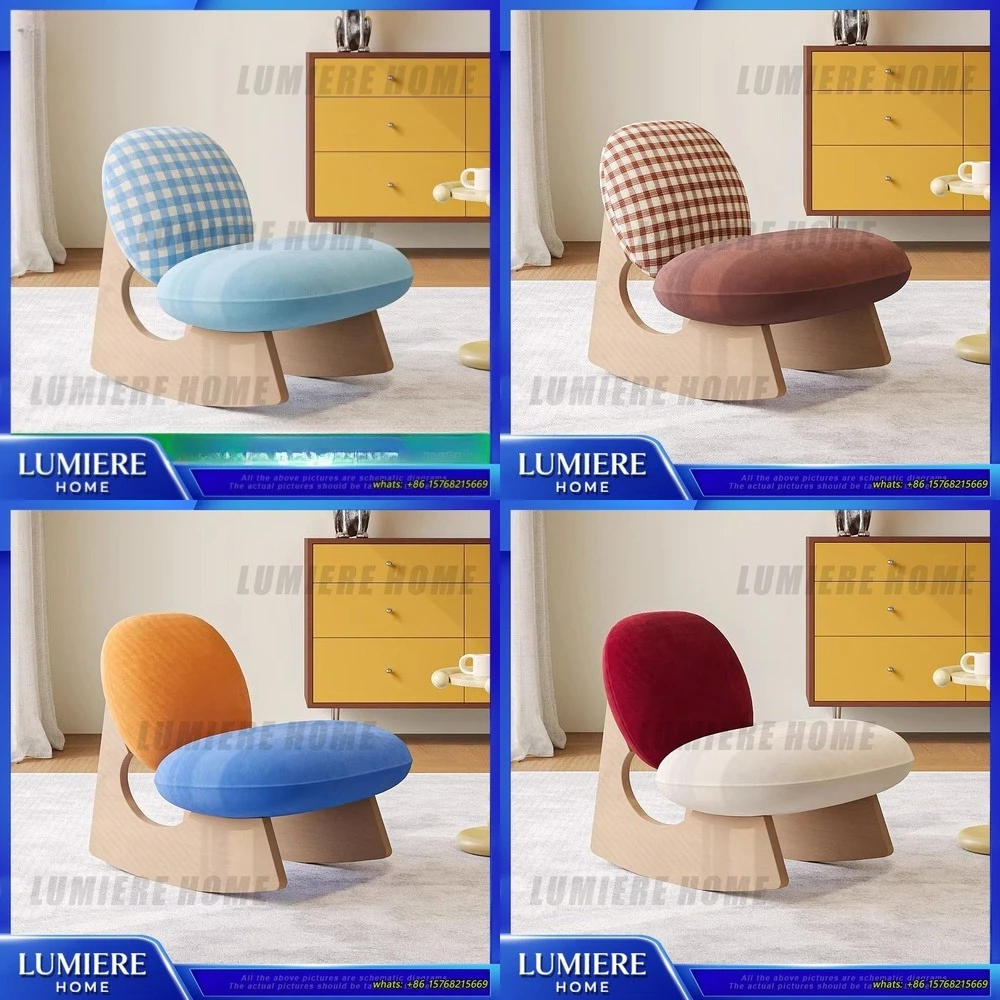 Dopamine Style Korean Rocking Chair for Small Living Room Blue Plaid Accent Chair Designer Single Sofa Modern Minimalist
Dopamine Style Korean Rocking Chair for Small Living Room Blue Plaid Accent Chair Designer Single Sofa Modern Minimalist
