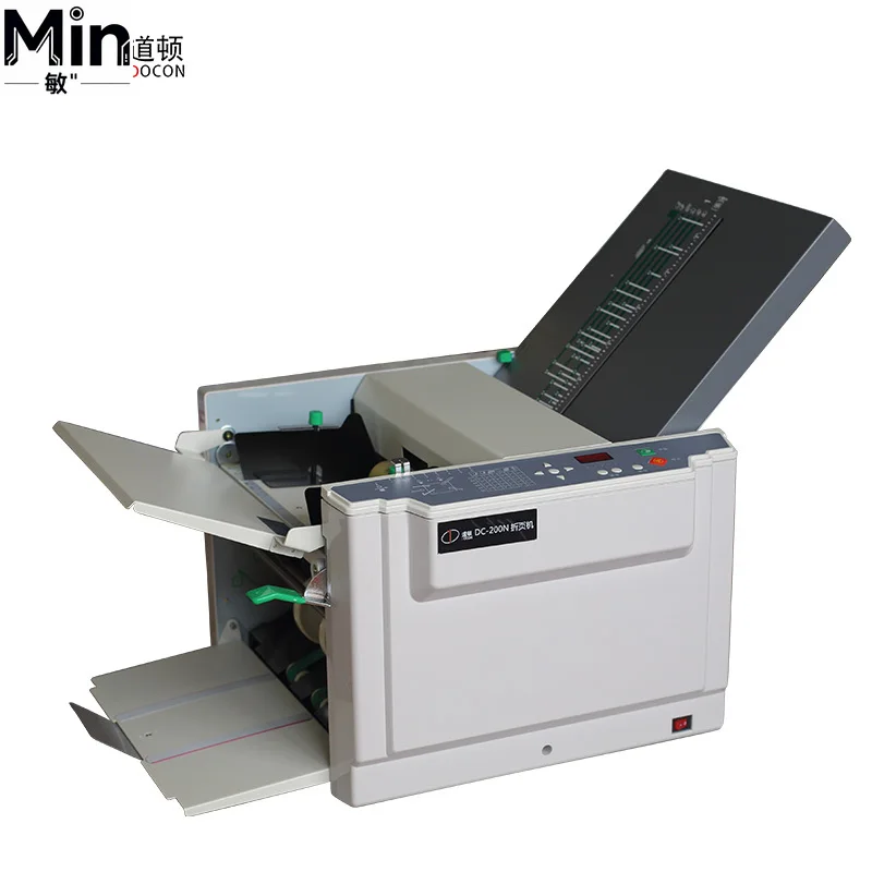 High-Speed DC-200N Paper Folder, Automatic B6-A3 Folding Machine for Commercial Use
High-Speed DC-200N Paper Folder, Automatic B6-A3 Folding Machine for Commercial Use