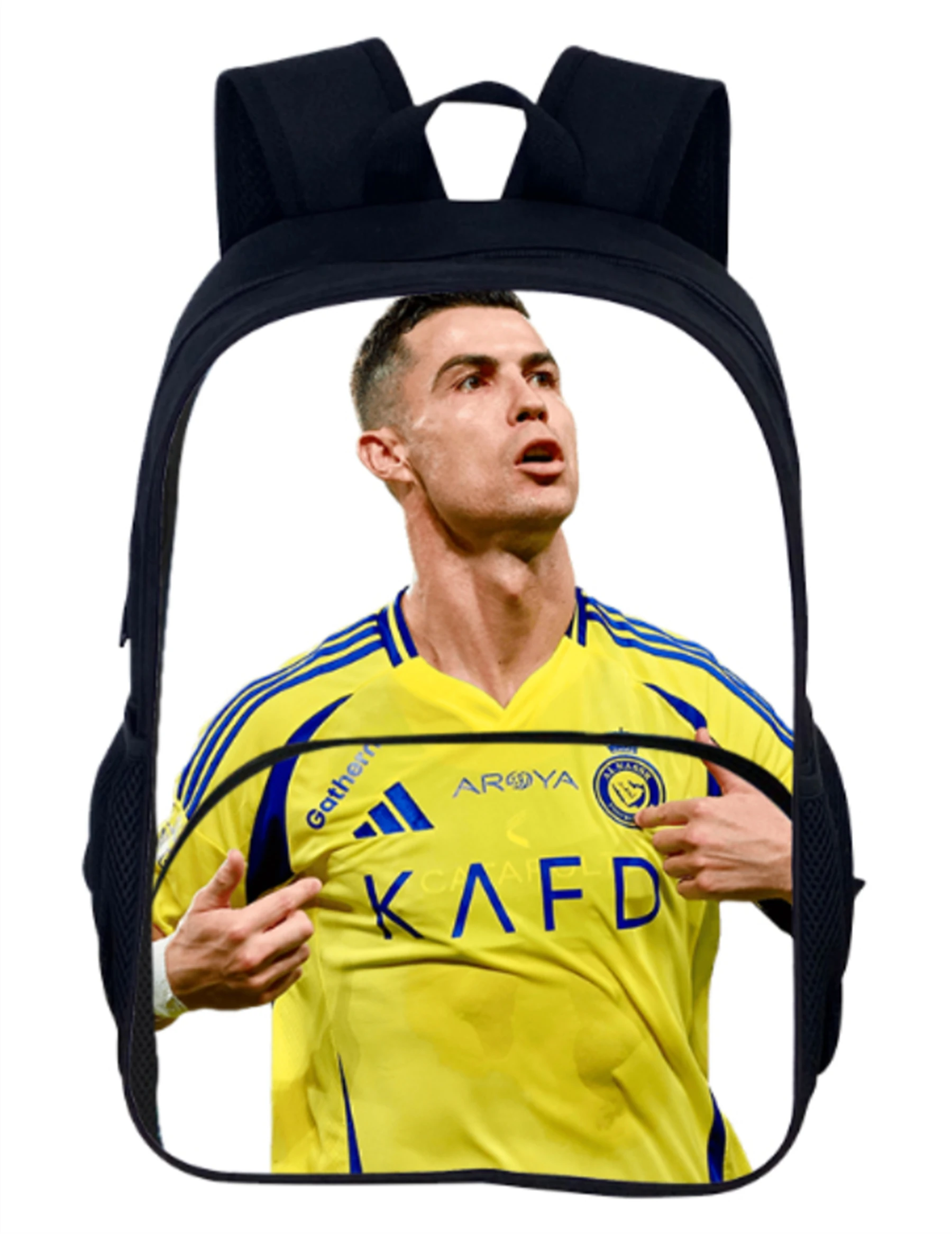 Kids Ronaldo Backpack Football Star CR7 Knapsack,Lightweight Canvas Backpack School Bookbag for Student
Kids Ronaldo Backpack Football Star CR7 Knapsack,Lightweight Canvas Backpack School Bookbag for Student