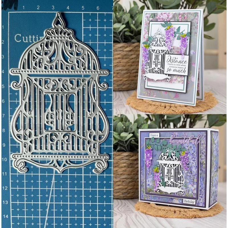Birdcage Metal Cutting Dies Scrapbooking Paper Card Crafts Embossing Stencils
Birdcage Metal Cutting Dies Scrapbooking Paper Card Crafts Embossing Stencils