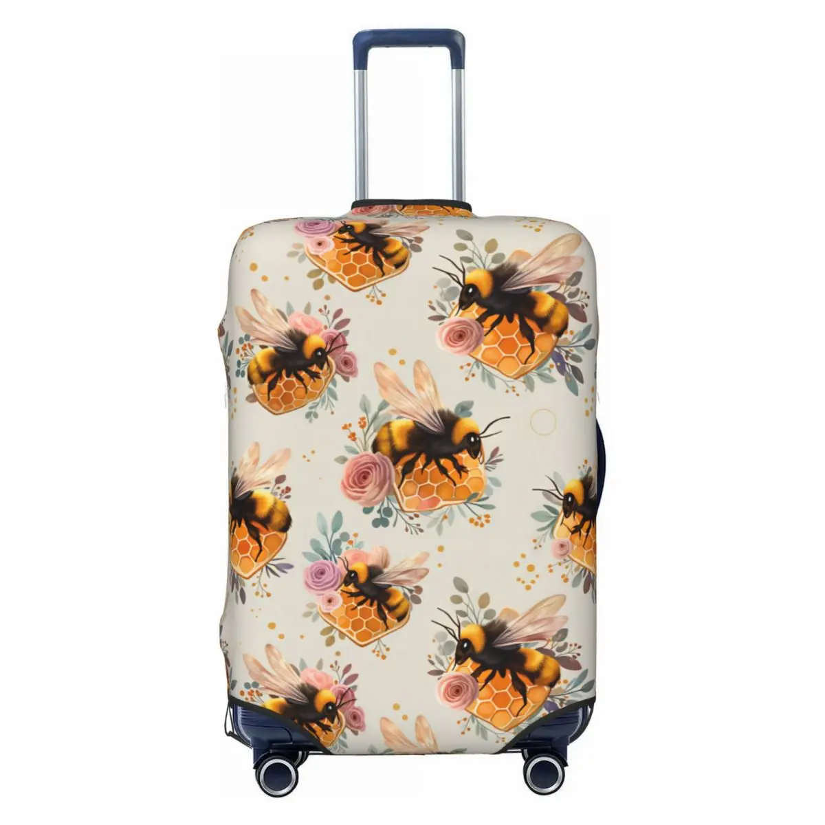 Custom Floral Bumble Bee Honeycomb Watercolor Luggage Cover Cute Suitcase Protector Covers Suit For 18-32 inch
Custom Floral Bumble Bee Honeycomb Watercolor Luggage Cover Cute Suitcase Protector Covers Suit For 18-32 inch
