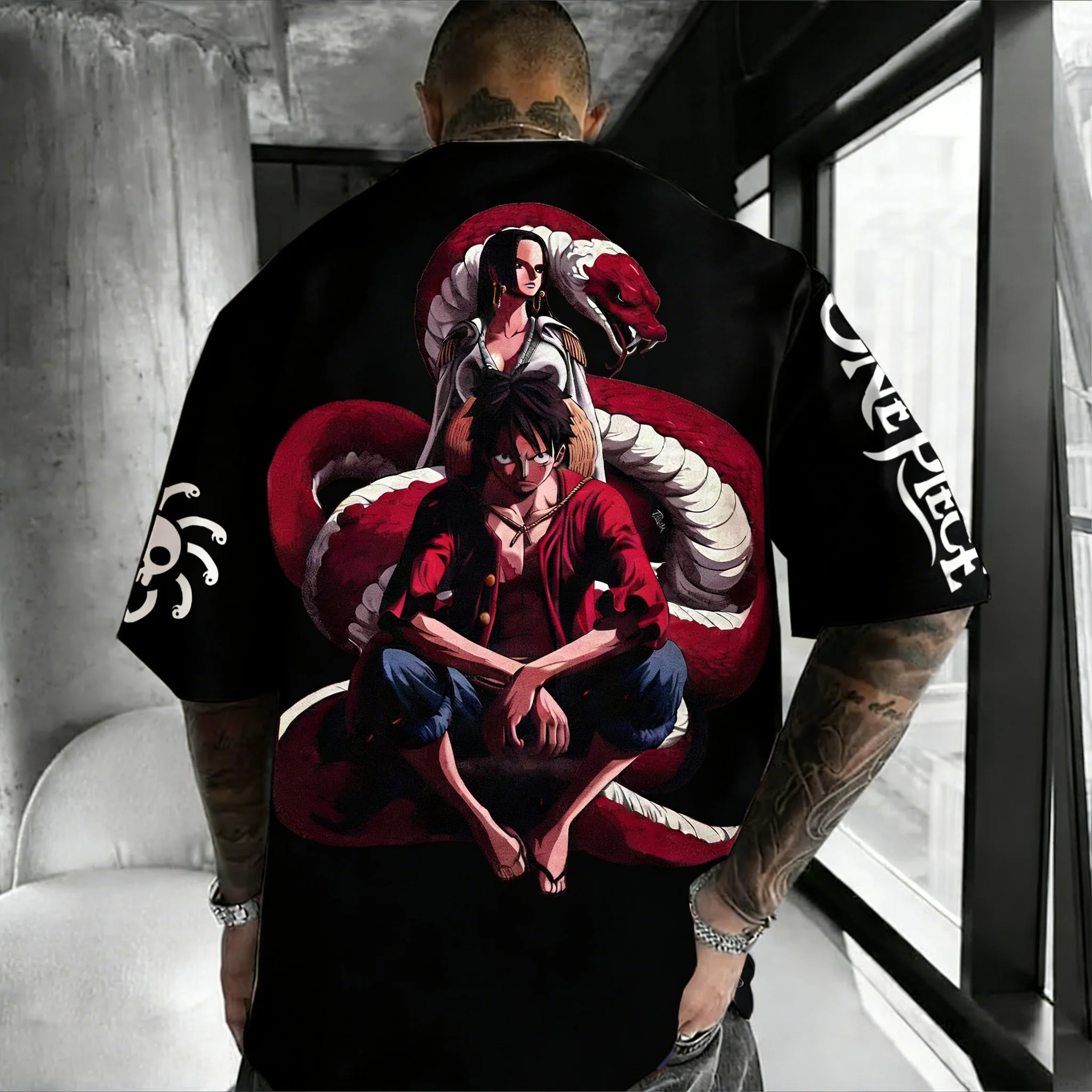 Мужская свободная дышащая спортивная футболка One Piece с круглым вырезом, хлопок, короткий рукав, летняя новинка 2026, коллекция Bandai, для пар
Мужская свободная дышащая спортивная футболка One Piece с круглым вырезом, хлопок, короткий рукав, летняя новинка 2026, коллекция Bandai, для пар