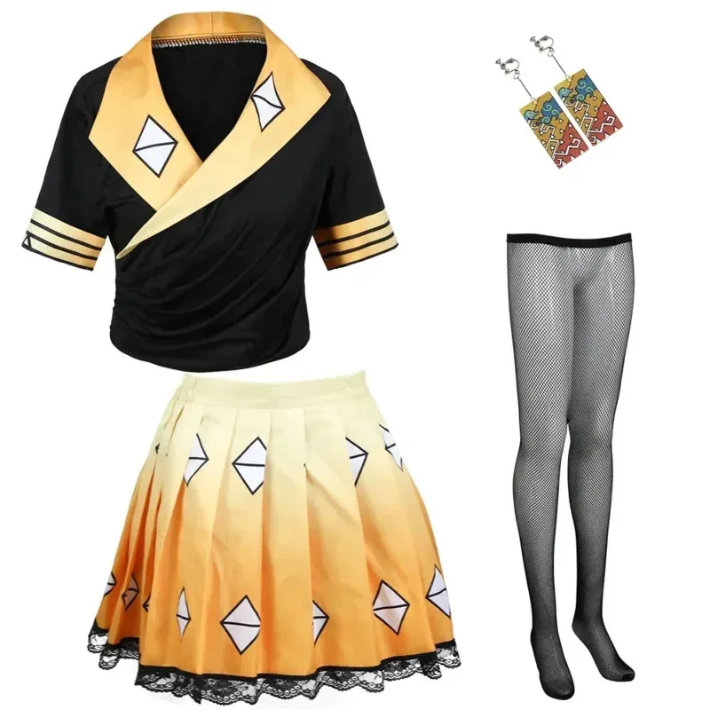 Uniforms Halloween costumes Kamado Kimono Shinobu costumes dresses haute couture dresses carnival party costumes
Uniforms Halloween costumes Kamado Kimono Shinobu costumes dresses haute couture dresses carnival party costumes