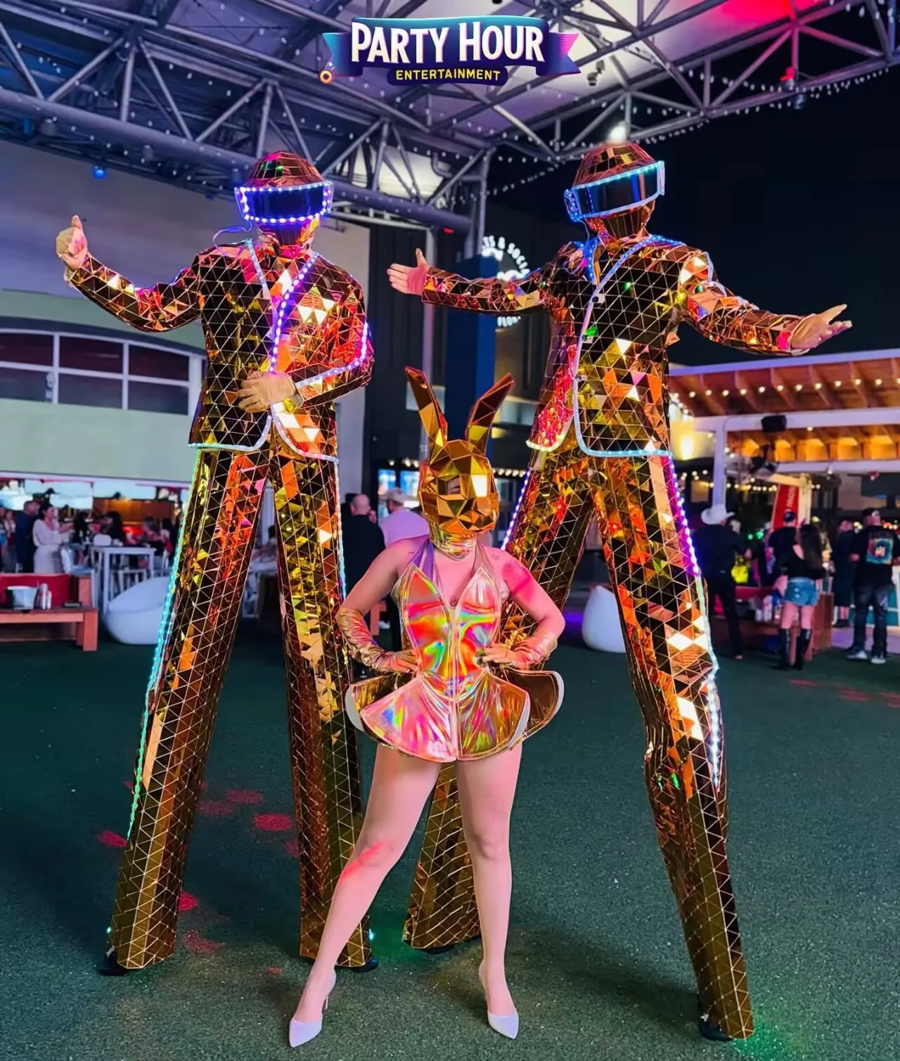Red Silver Gold Mirror Costume Stilts Walker LED Robot Suit Costume for DJ Party Performance Show Dance Easter Halloween Party
Red Silver Gold Mirror Costume Stilts Walker LED Robot Suit Costume for DJ Party Performance Show Dance Easter Halloween Party