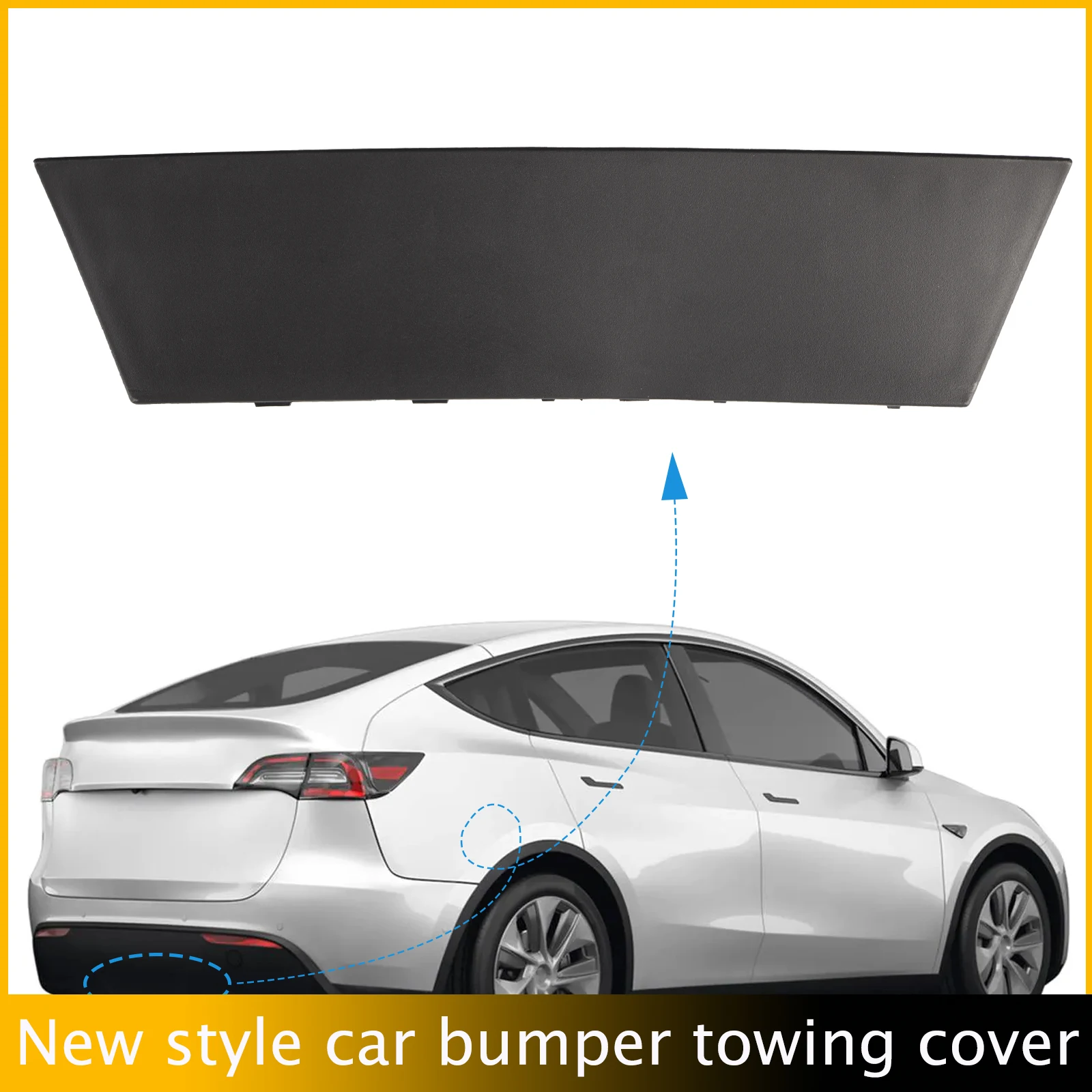 Rear Bumper Lower Tow Hitch Cover Cap For Tesla Model Y Accessories 2020 2021 2022 1494009-00-A
Rear Bumper Lower Tow Hitch Cover Cap For Tesla Model Y Accessories 2020 2021 2022 1494009-00-A
