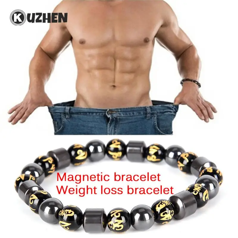 Golden&Black Magnetic Weight Loss Bracelets Hematite Beads Bracelet Charm Natural Stone Bracelets For Women Men
Golden&Black Magnetic Weight Loss Bracelets Hematite Beads Bracelet Charm Natural Stone Bracelets For Women Men