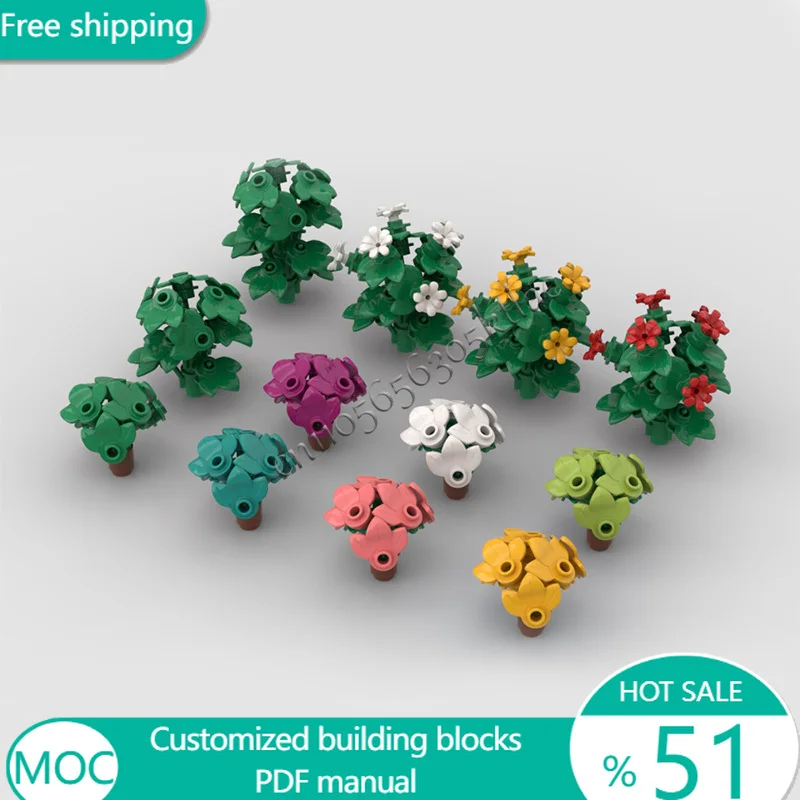 298 шт. цветы красочные кусты MOC настроить модульный строительный блок простая образовательная модель кирпича DIY фестиваль для мальчиков игрушка в подарок
298 шт. цветы красочные кусты MOC настроить модульный строительный блок простая образовательная модель кирпича DIY фестиваль для мальчиков игрушка в подарок