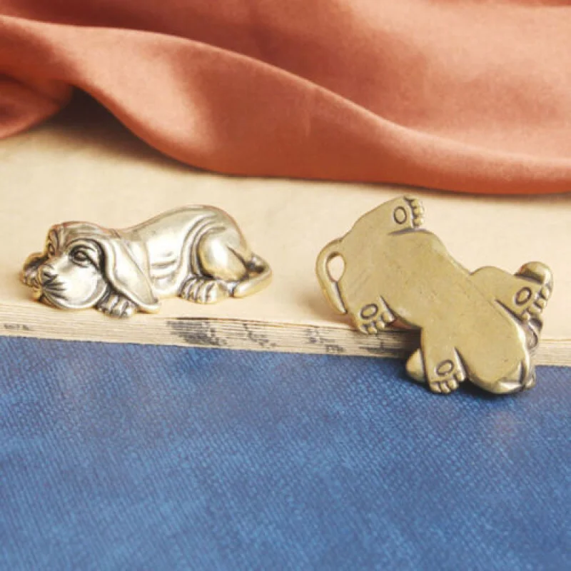 Solid Brass Dog Figurine Statue Animal Figurines Toy House Desktop Decoration US
Solid Brass Dog Figurine Statue Animal Figurines Toy House Desktop Decoration US