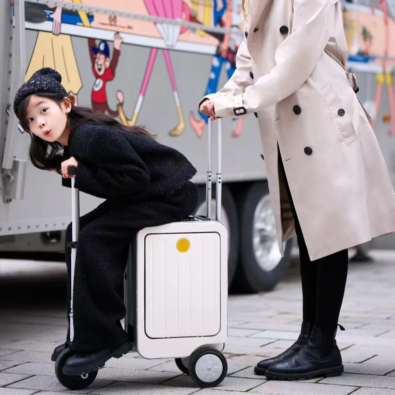 2026 new arrivals Adult and Children's Skateboard Luggage with Strong Load-bearing Capacity Rechargeable Electric Luggage Compar
2026 new arrivals Adult and Children's Skateboard Luggage with Strong Load-bearing Capacity Rechargeable Electric Luggage Compar