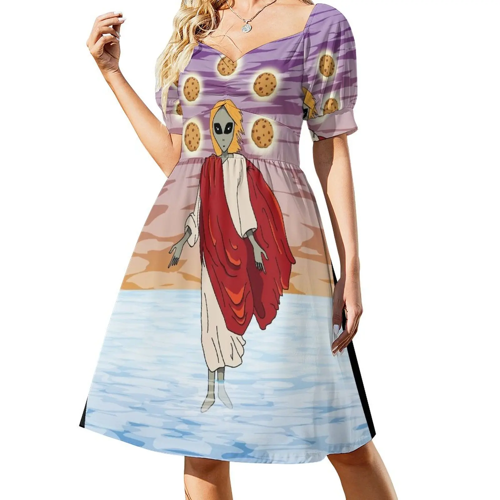 Miracle Alien Cookies Short-Sleeved Dress sexy dress evening dresses luxury 2025 long dresses for women Dress
Miracle Alien Cookies Short-Sleeved Dress sexy dress evening dresses luxury 2025 long dresses for women Dress