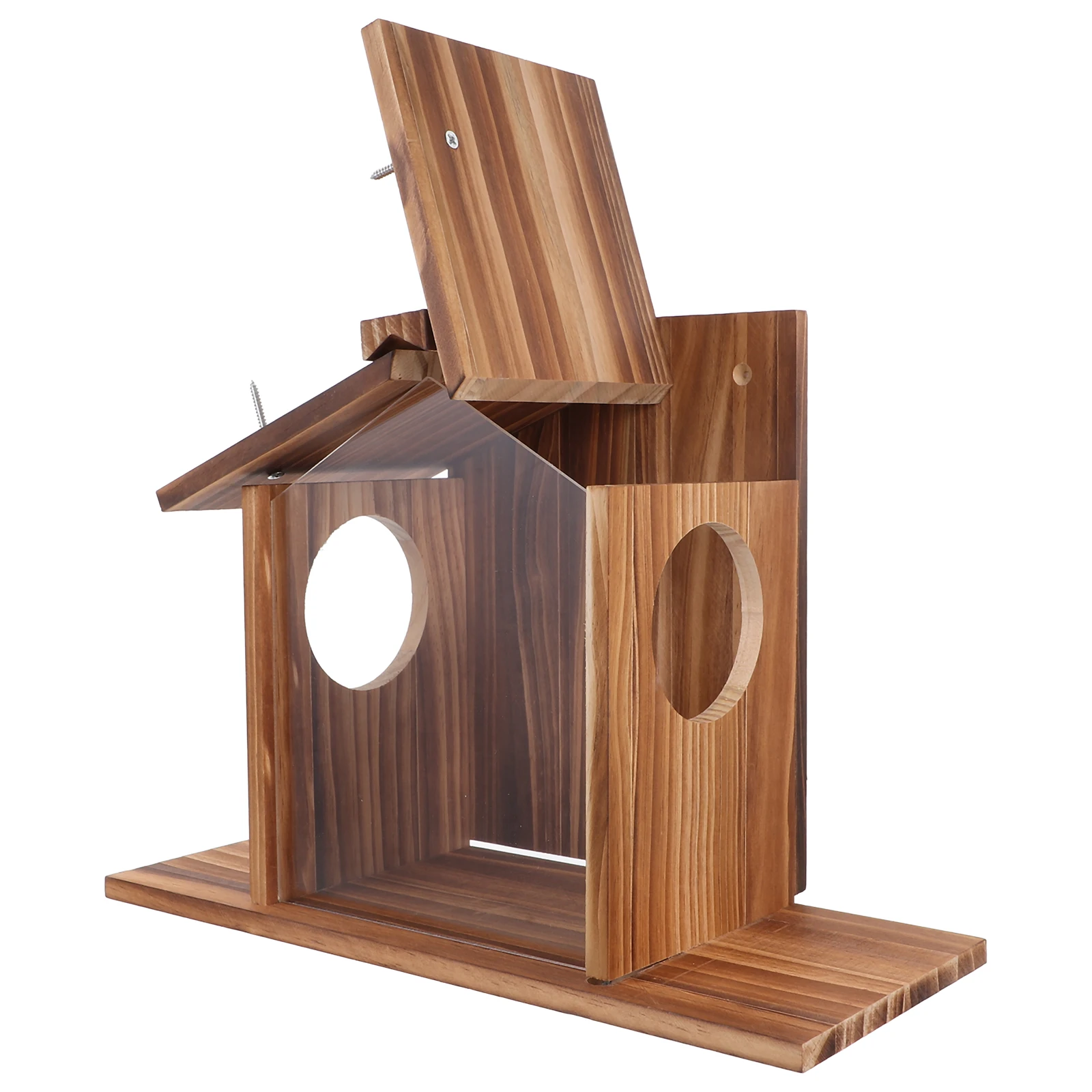 Squirrel Feeding House Outdoor Hanging Squirrel Feeder for Garden Natural Wood Storage Holder Weather Resistant Reusable Animal
Squirrel Feeding House Outdoor Hanging Squirrel Feeder for Garden Natural Wood Storage Holder Weather Resistant Reusable Animal