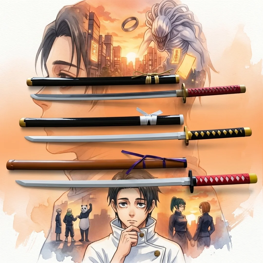 40inch Okkotsu Yuta Katana Real Size Katana Samurai Jujutsu Kaisen Anime Cosplay Prop Wooden Ninja Knife Sabre Unsharp Toy Gift
40inch Okkotsu Yuta Katana Real Size Katana Samurai Jujutsu Kaisen Anime Cosplay Prop Wooden Ninja Knife Sabre Unsharp Toy Gift