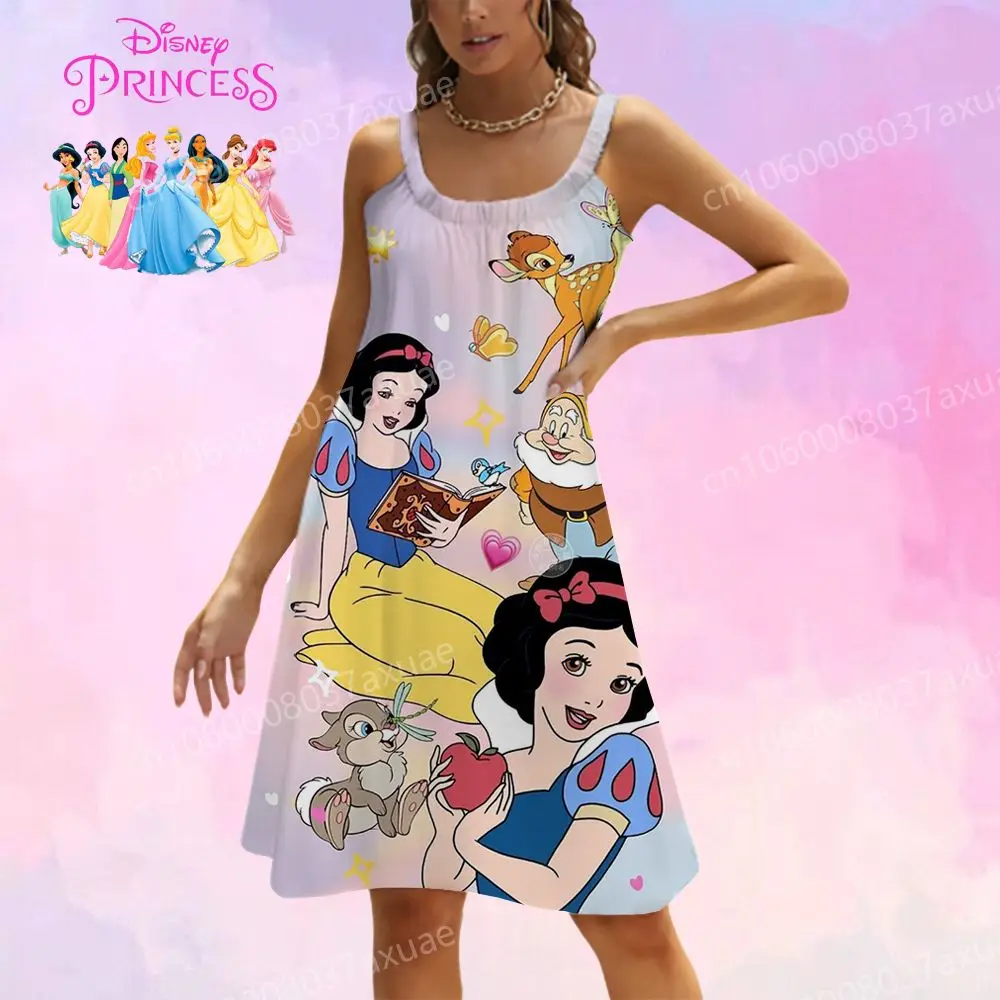 Women's Beach Dress Y2k Disney Princess Lovely 2025 New Party Dresses Woman Clothes Streetwear Cartoon Sexy Womens Midi Summer
Women's Beach Dress Y2k Disney Princess Lovely 2025 New Party Dresses Woman Clothes Streetwear Cartoon Sexy Womens Midi Summer