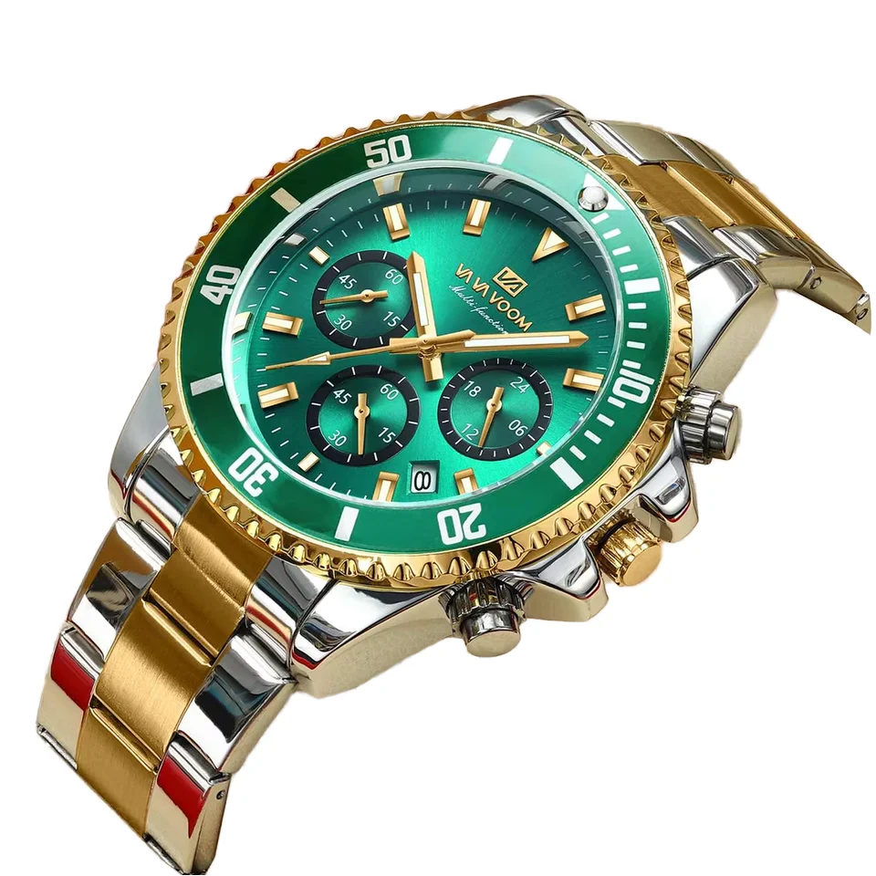 Luxury Men's Fashion Watch with Steel Strap Casual Quartz Analog Wristwatches 43mm Dial Diameter Masculino Style
Luxury Men's Fashion Watch with Steel Strap Casual Quartz Analog Wristwatches 43mm Dial Diameter Masculino Style